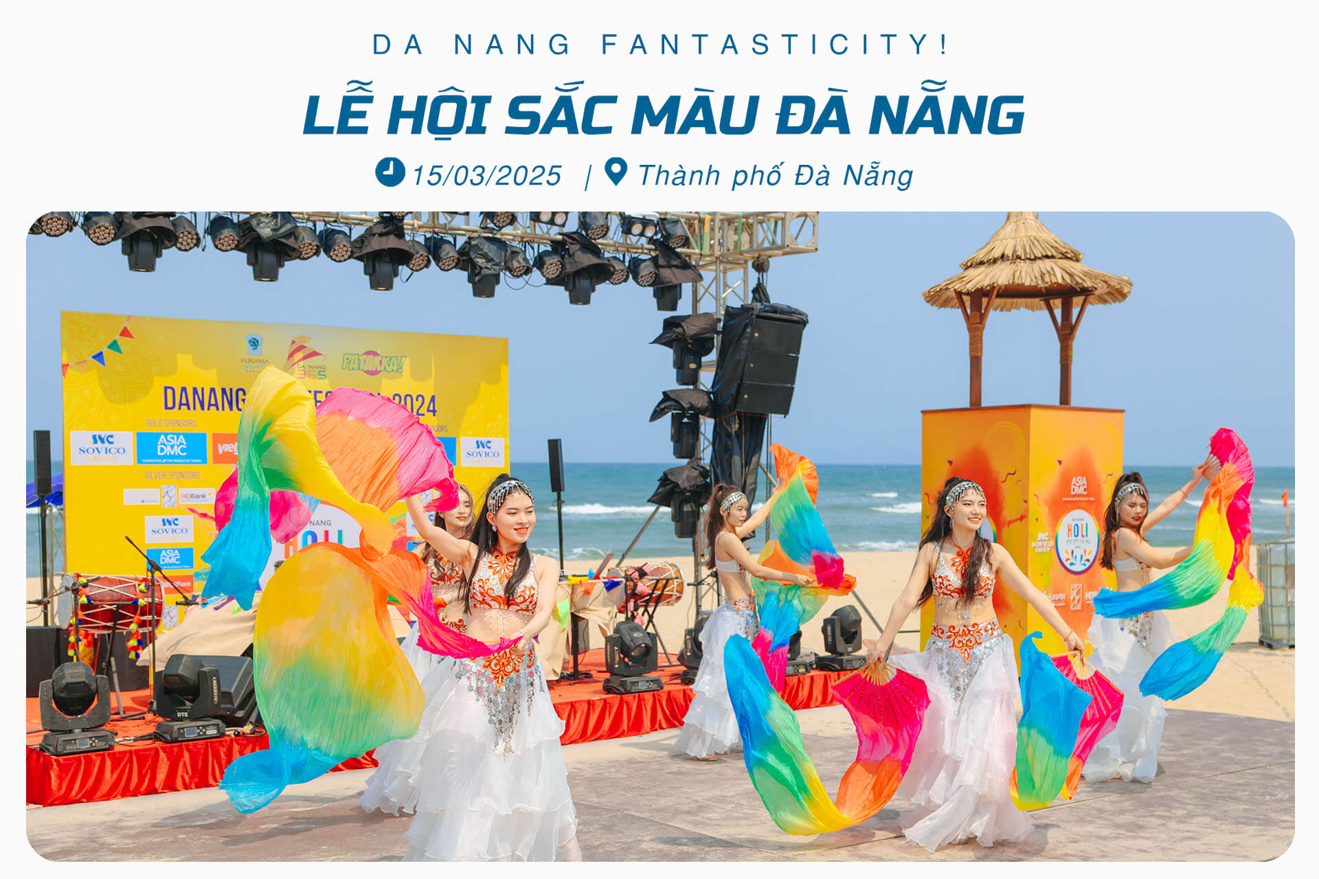 Da Nang Color Festival  2025 World Mate Travel 